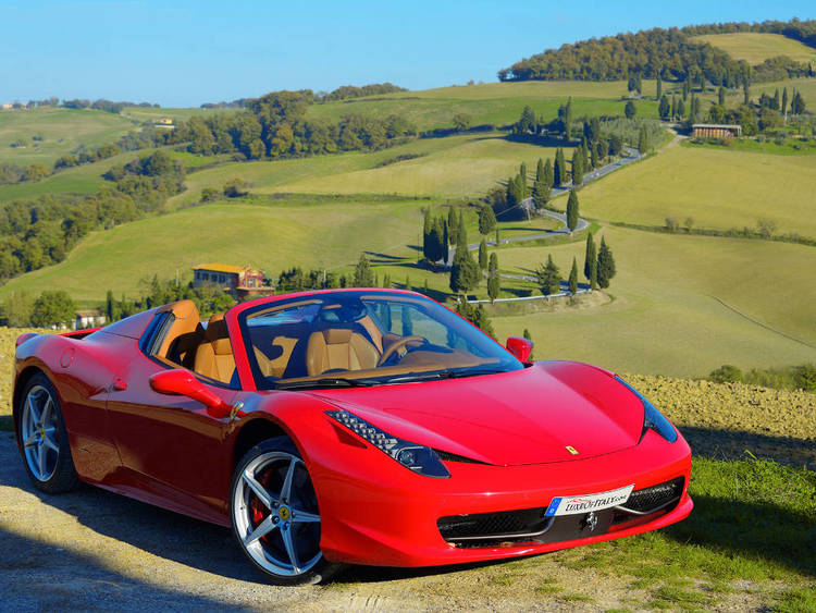 Ferrari in Tuscany Image